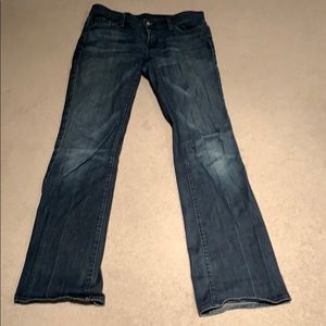 7 for all Mankind bootcut jeans size 30
